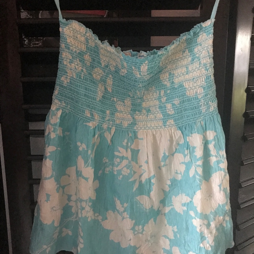Silk tube top halter
